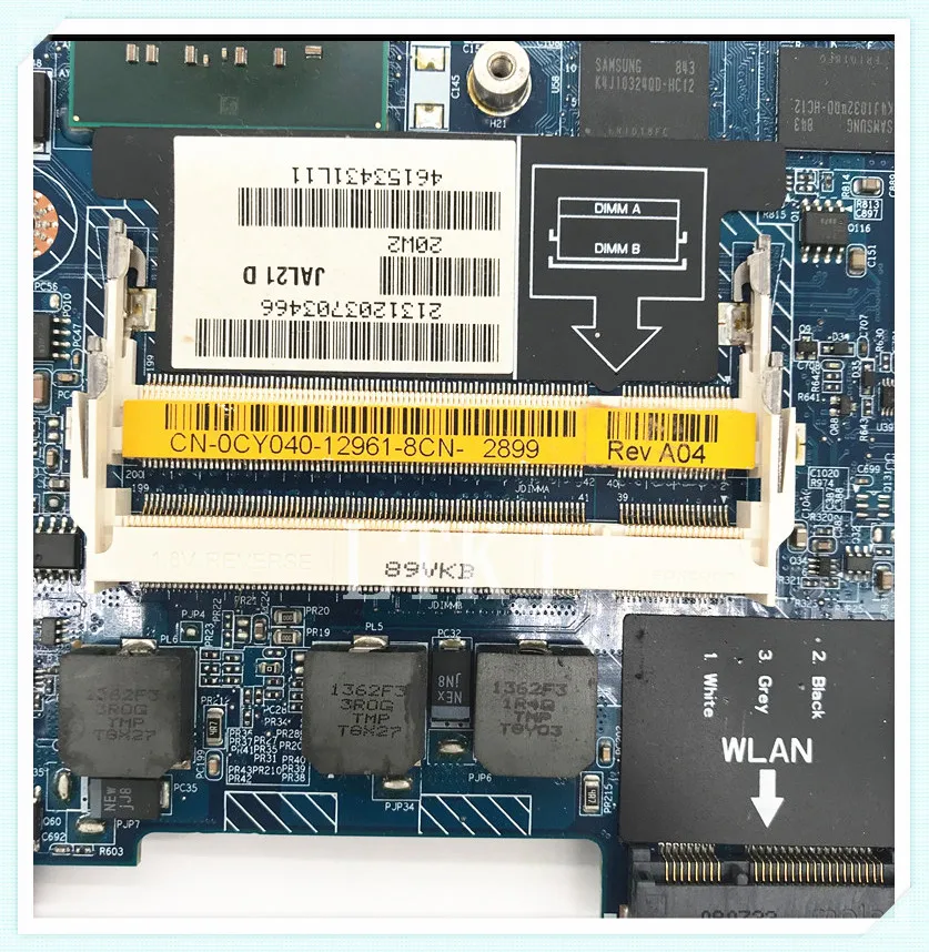 Mainboard For  DELL Latitude E6500 Laptop Motherboard CN-0CY040 0CY040 CY040 JAL22 LA-4051P G98-740-U2 GPU DDR2 100% Full Tested