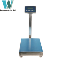 100kg 200kg 300kg 500kg High Precision Stainless Steel Anti-corrosion Electronic Balance Heavy Weighing Digital Waterproof Scale