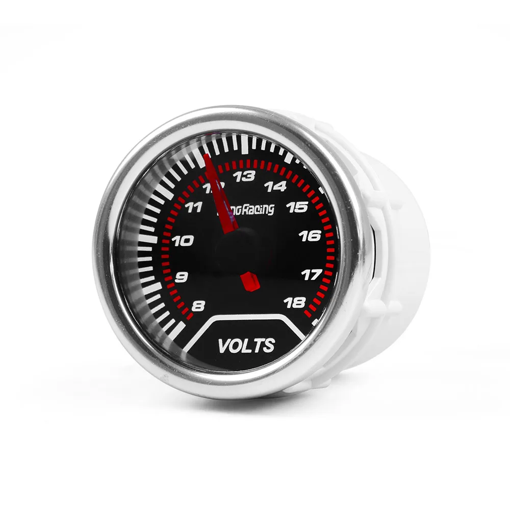 Dynoracing 2 "52 มม.Boost Gauge Bar Psiเครื่องวัดอุณหภูมิแก๊สไอเสียอุณหภูมิน้ำอุณหภูมิน้ำมันน้ำมันAirการใช้ratioเครื่องวัดโวลต์มิเตอร์Tachometer