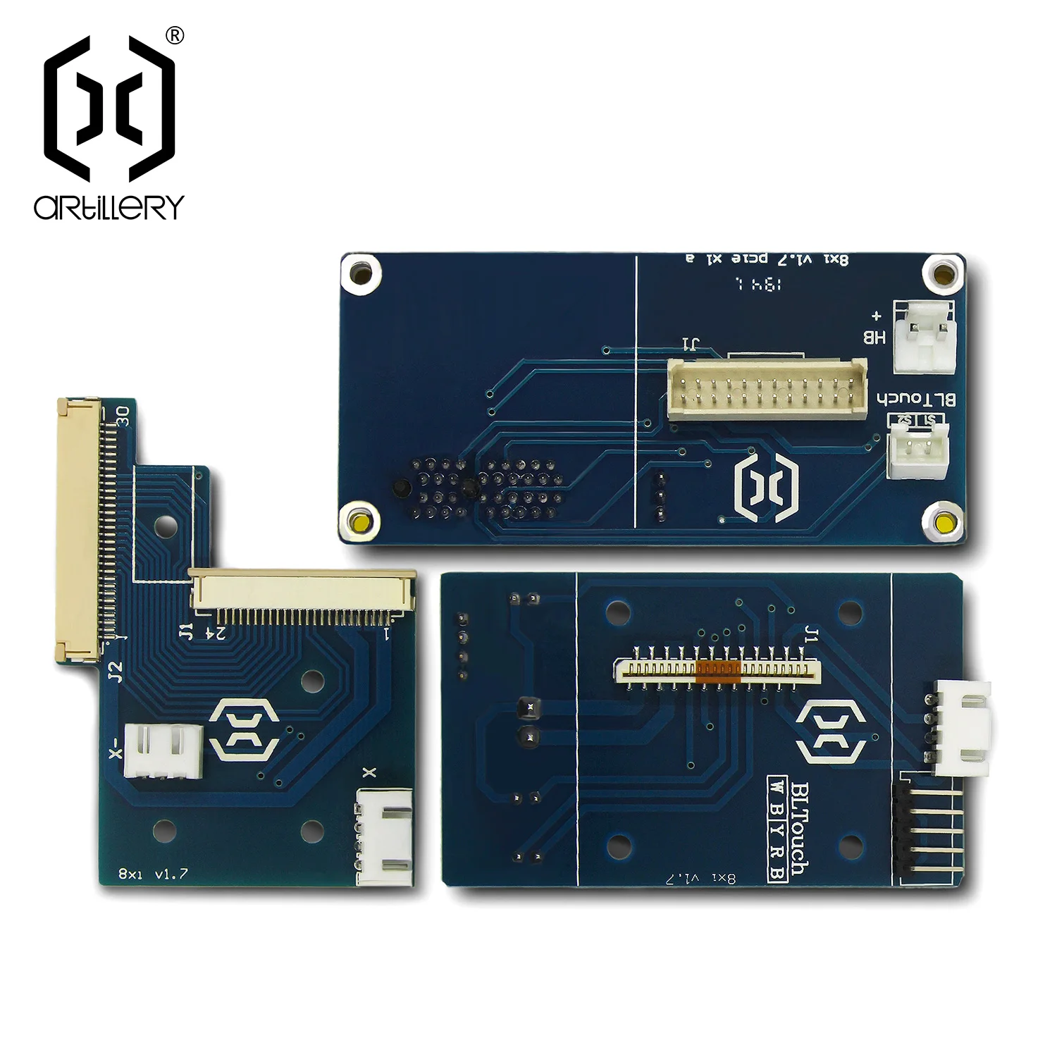 Artilley ثلاثية الأبعاد ملحقات الطابعة Genius X/Z/E محور الطارد PCB موتور طباعة رئيس استبدال كابل محول لوحة اتصال V1.7