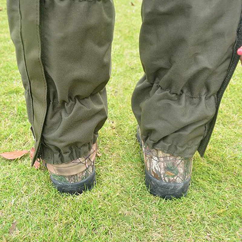 Polainas de perna impermeáveis, Botas táticas, Cobertura de sapatos de neve, Manga perna, Caça, Escalada, Caminhada, Legging, Esportes