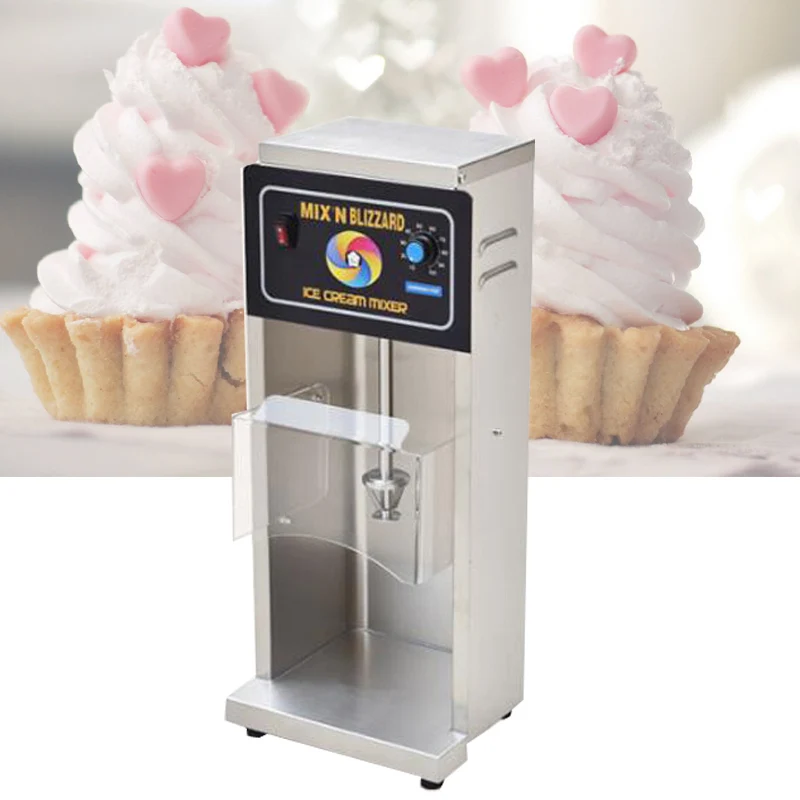 

High Quality Ice Cream Mixer 220V Electric Fruit Ice Crem Machine Milk Shake Maker Machine