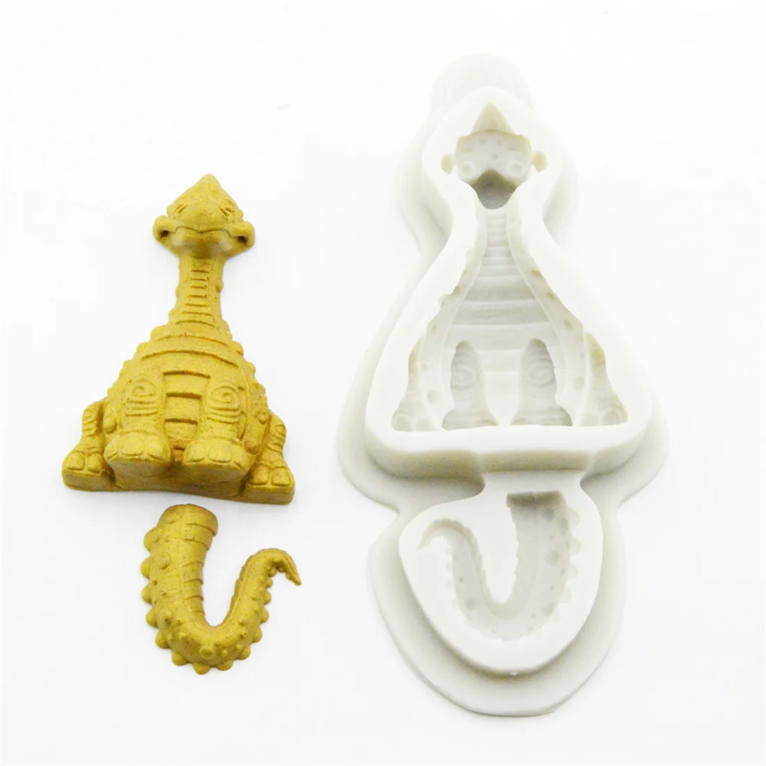 Luyou 1pcs DIY Dinosaur Silicone Cake Mold Fondant Resin Mold Birthday Cake Decorating Tools Kitchen Baking Accessories