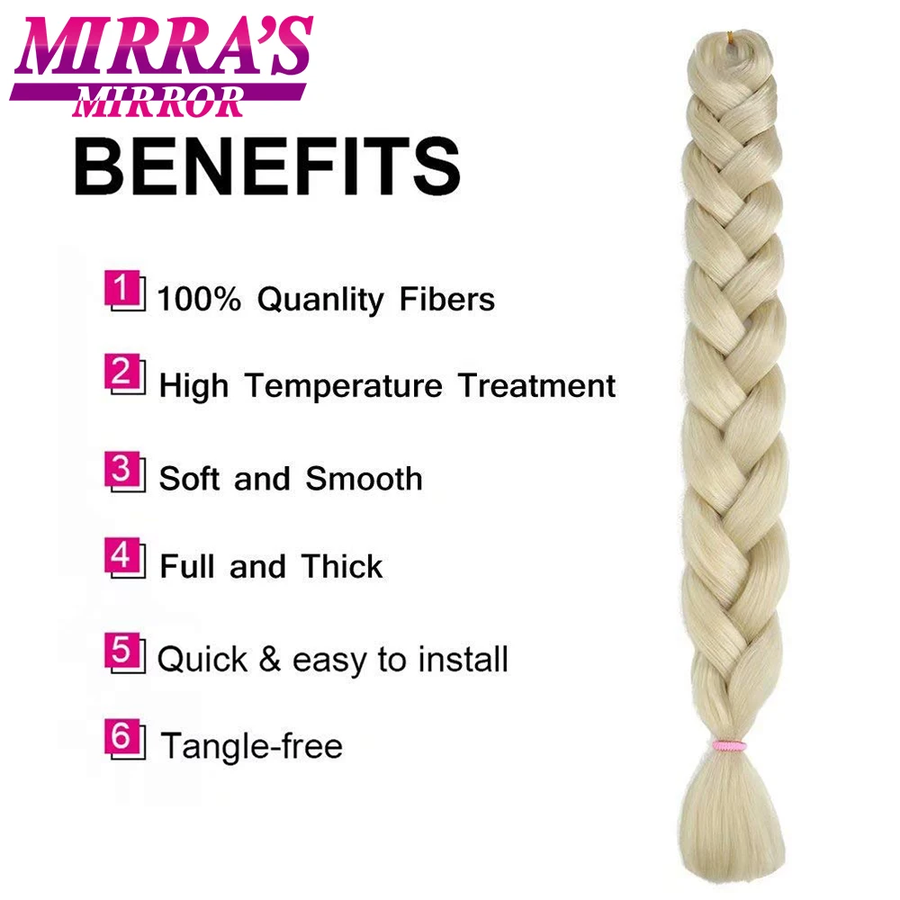 41 بوصة طويلة جامبو تجديل الشعر الأرجواني الضفائر الاصطناعية وصلات شعر الوردي الأزرق أومبير الشعر لصندوق جديلة دعم بالجملة #2