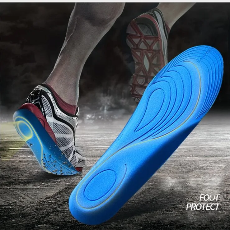 Sports Insoles For Men Women Breathable Wweat Absorption Shock  Sneaker Shoes Cushion Pad Non-Slip Basketball Insoles Foot Pad