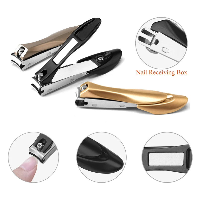 

Meisha 3 Colors New Nail Clippers Finger and Toe Nail Trimmer Cutters Paronychia Nippers Callus Shavers Nails Polishing HE0007