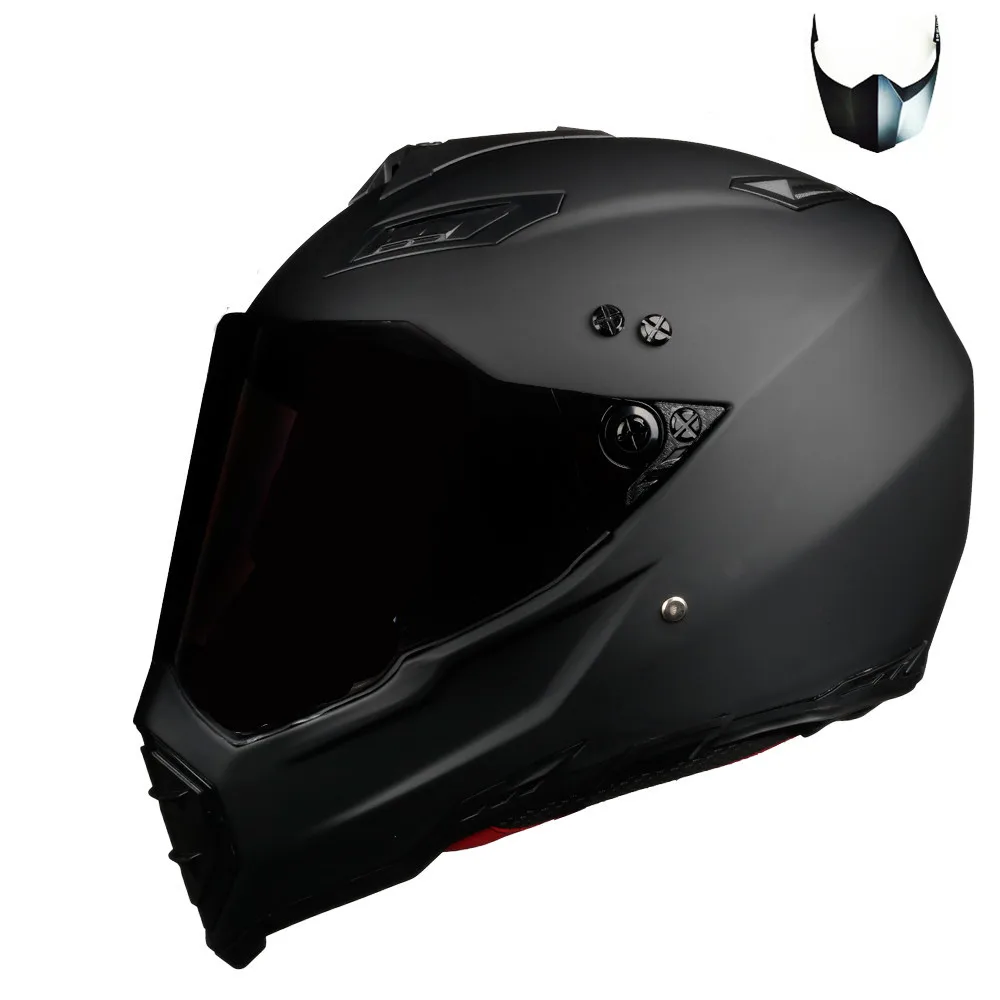 

Professional Motocross Helmets Off Road Motocicleta Casco Cross Dot Capacete De Mot Matte Black DOT CE