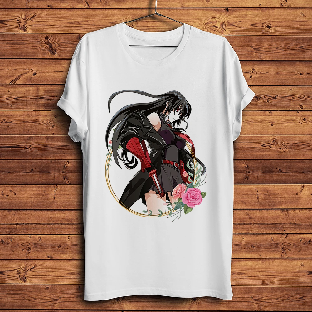 Akame ga KILL Night Raid funny anime t shirt Men new white Casual short sleeve TShirt Unisex otaku manga waifu streetwear tee