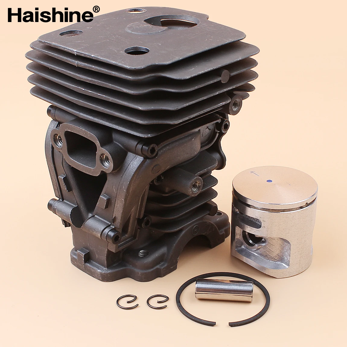 44 مللي متر اسطوانة مجموعة كبّاس ل HUSQVARNA 445 445E 450 450E JONSERED CS2245 CS2245S CS2250 محرك المنشار إعادة بناء أجزاء