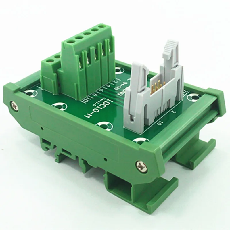 IDC-10 DIN Rail Mounted Interface Module.