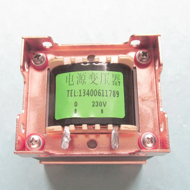 1pcs 23W 230V to 115V-0-115V 0.1A power transformer EI57X38 bile rectifier isolation power can be used to 220V isolation 220V