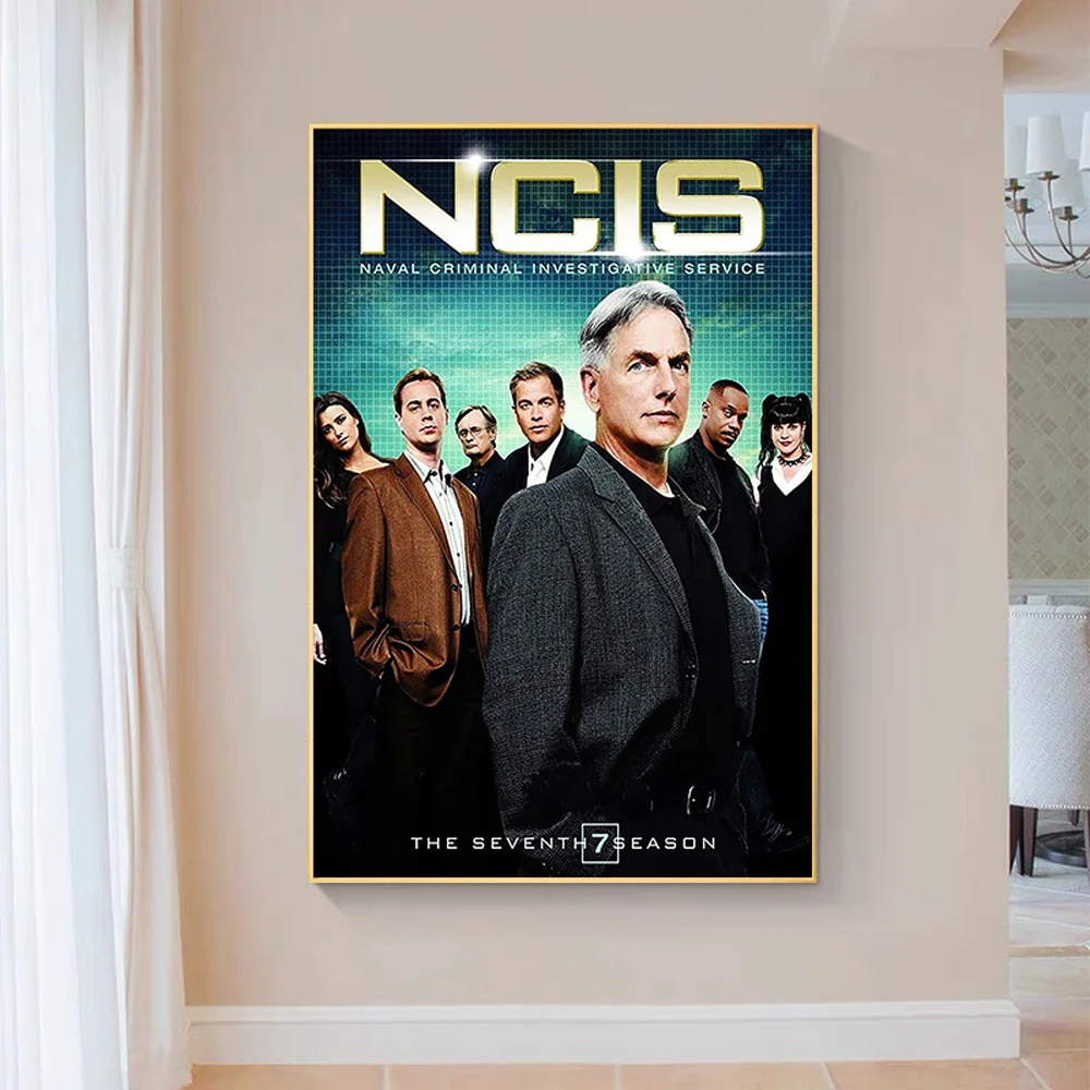 

SP149 Silk Cloth Wall Poster NCIS Crime TV Show 03 Art Home Decoration Gift