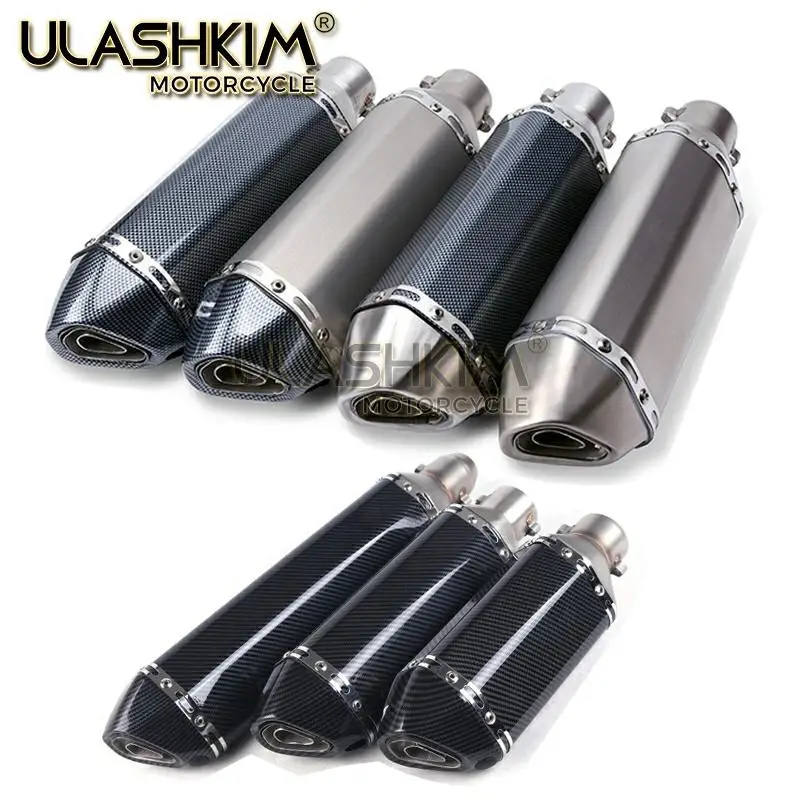 36 ~ 51mm Universal Motorrad Auspuff Flucht Slip Auf Rohr Fit Motorrad Roller ATV Dirt Bike Moped