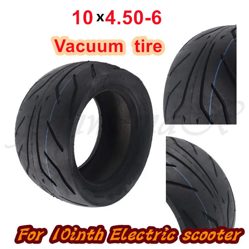 

10 Inch Vacuum Tire 10x4.50-6 Load 100kg Tubeless Is Used for Wheel Replacement of Electric Scooter and Bicycle