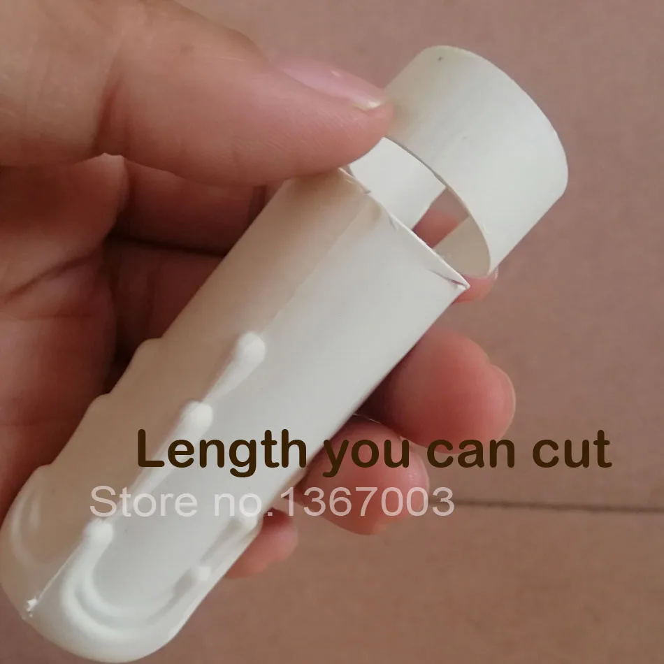 8pcs Plastic E14 Candle Lamp Holder Tube, Candle Lamp Base Sleeve Candle Bulb Base Cover, Chandelier Part Candle Tube image 3