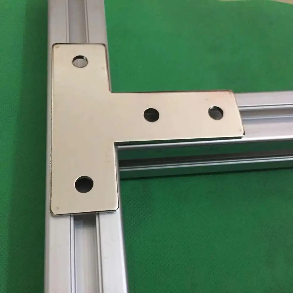 T Type 2020 3030 4040 4545 5050 Connection Plate Corner Bracket Joint Board For Aluminium Profiles