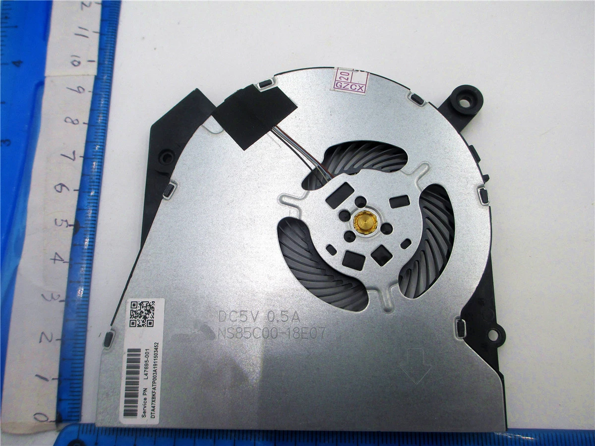 NEW FAN FOR HP ProBook 450 G6 15.6 L47696-001 0FL0A0000H NS85C00-18E17 L47695-001 HSN-Q16C ZHAN 66 PRO 15 G2 9560NGW