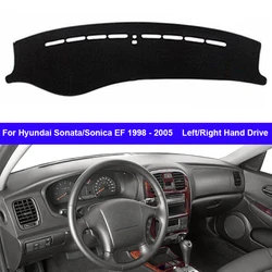 Car Dashboard Cover Dash Mat Carpet Cape For Hyundai Sonata Sonica EF 1998 - 2005 LHD RHD Sunshade 2004 2003 2002 2001 2000 1999