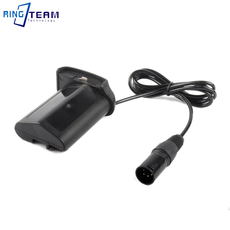 

LP-E4 LP-E19 DR-E4 DC Coupler XLR 4-Pin Connector For Canon EOS-1D X Mark III IV