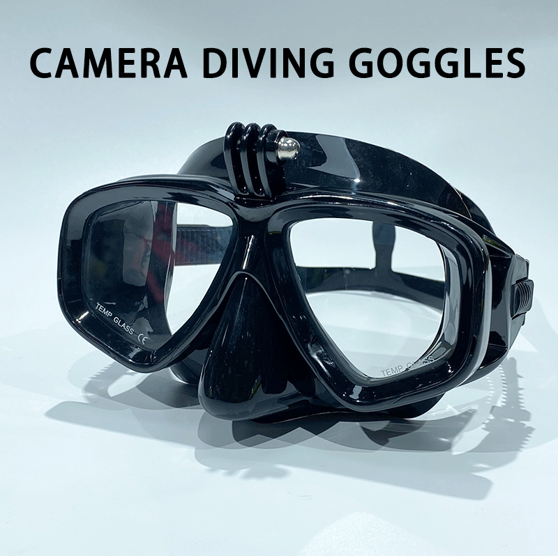 Professionelle Unterwasser-Tauchmaske, Vollständig Trockene Tauchbrille Geeignet für GoPro Kleine Action-Kameras. – Detail 17