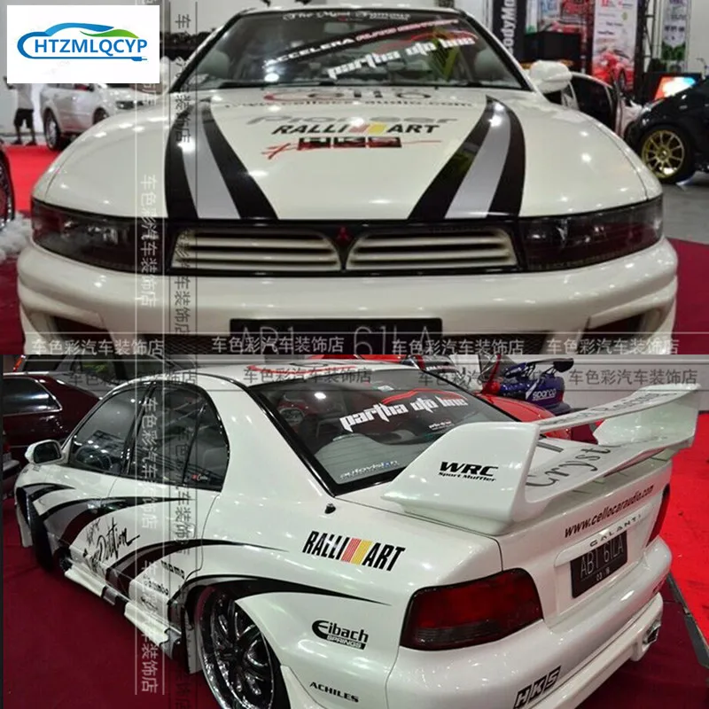 FOR Mitsubishi EVO Sticker Racing Decorate Decals EVO Sports Competition Sticker Modification