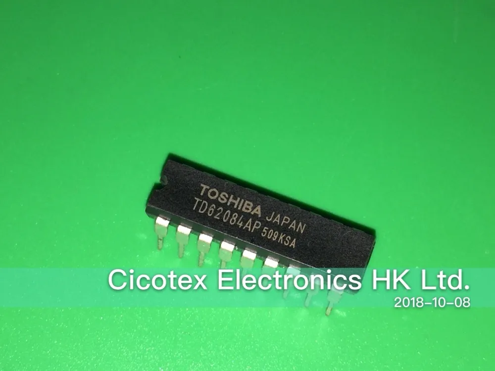 

10pcs/lot TD62084AP DIP18 IC DRIVER DARL SINK 8-CH 18-DIP TD62084APG