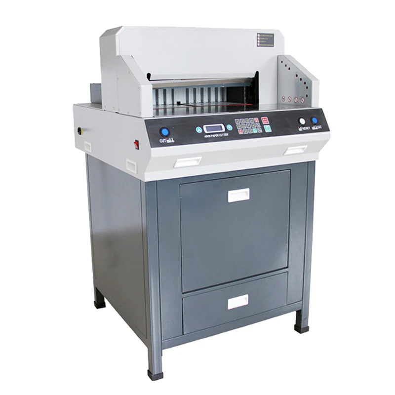 4808HD Electric Fast Programmable Paper Cutter Graphic Tender Document Album Heavy-duty Paper Cutting Machine