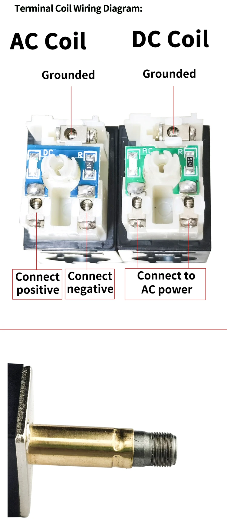 4V220-08/4V320-10/4V420-15 Magnetventil 2 Positionen 5 Anschlüsse Pneumatische Luftventile DC12V DC24V AC110V AC220V Doppelspule – Detail 10