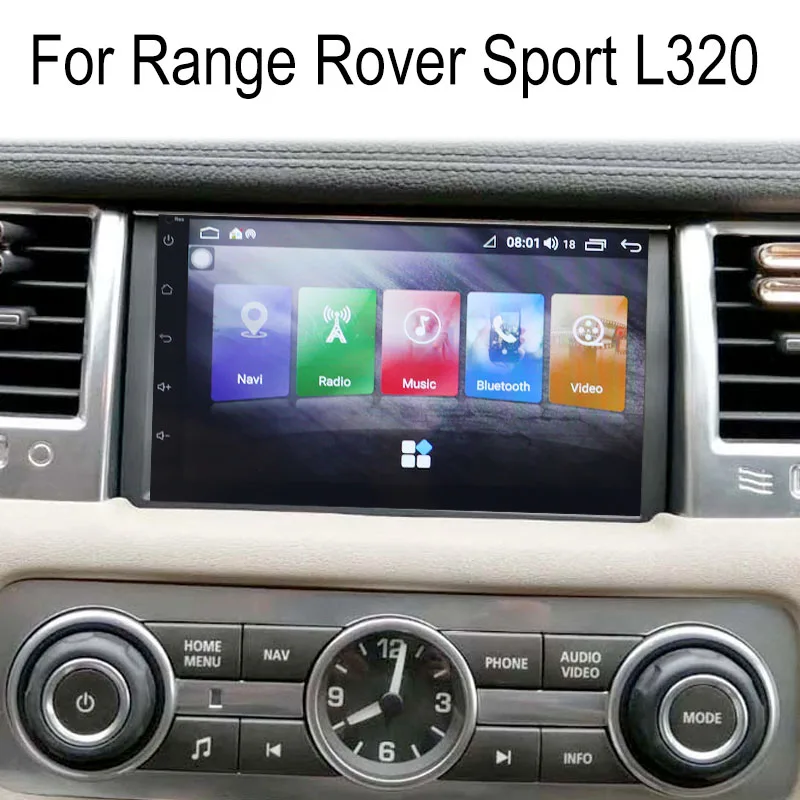 For Land Rover For Range Rover Sport L320 Car Multimedia Player NAVI Radio Stereo GPS Navigation CarPlay Audio 360 BirdView