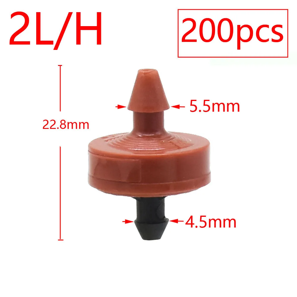 2L 4L 8L ciśnienie kompensacyjne kroplownik 2/4-way strzałka złącze kroplomierza krzyż Splitter wody dla systemu nawadniania Arrow emiter