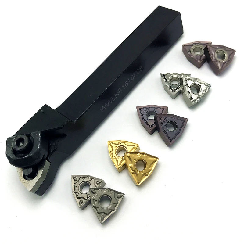 WWLNR1616H08 WWLNR2020K08 WWLNR2525M08 External Tool Holder +Carbide Inserts Turning Insert WNMG080404 WNMG080408 Cutting Tools