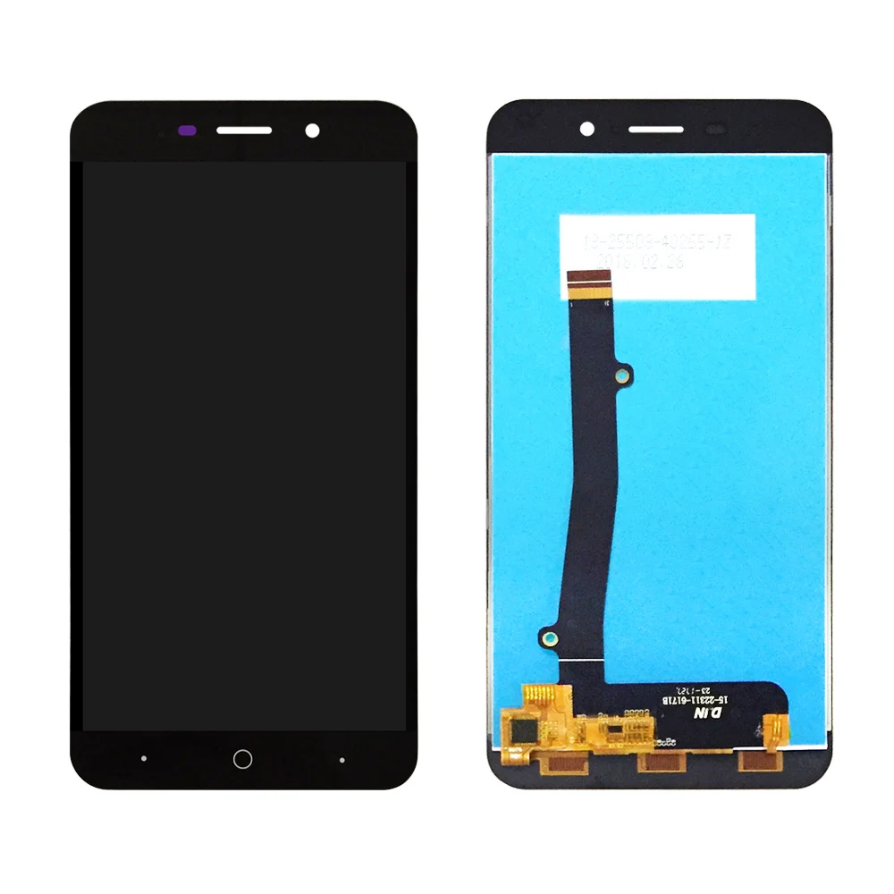 Para zte voyage 4 plus lâmina a602 display lcd e tela de toque digitador assembléia para zte a602 lcd painel vidro substituição parte