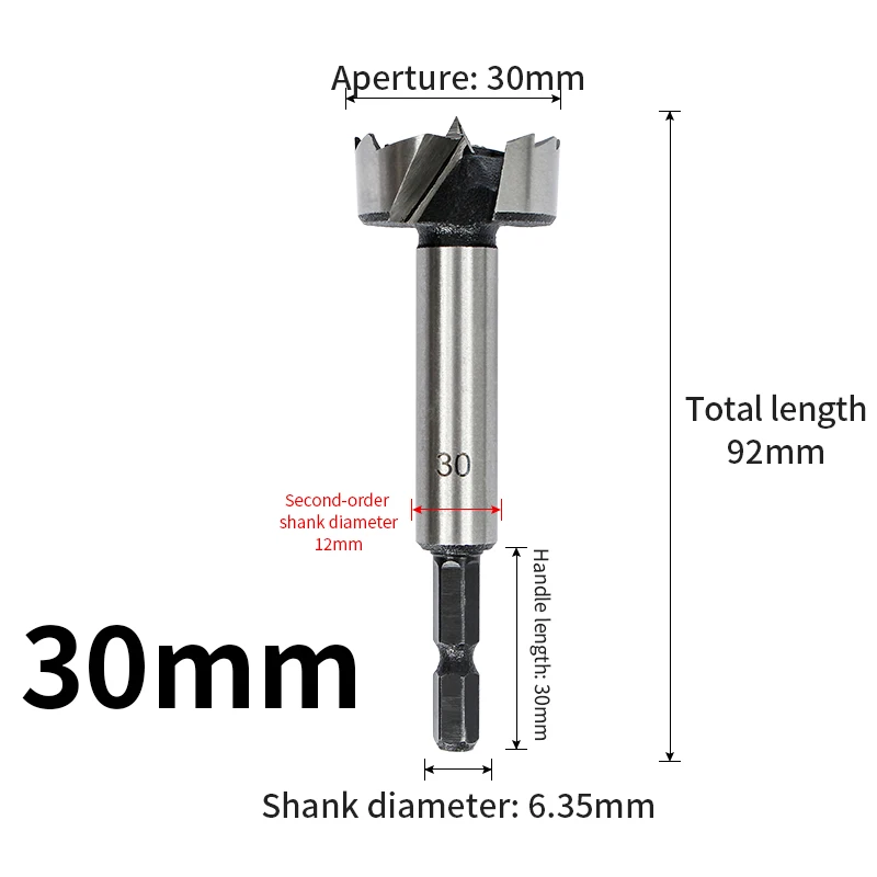 ใหม่Woodworking HoleเปิดเจาะBitsงานไม้Artifact Extendedไม้Reamerปีกแบนสว่านเจาะเหล็กปลอม