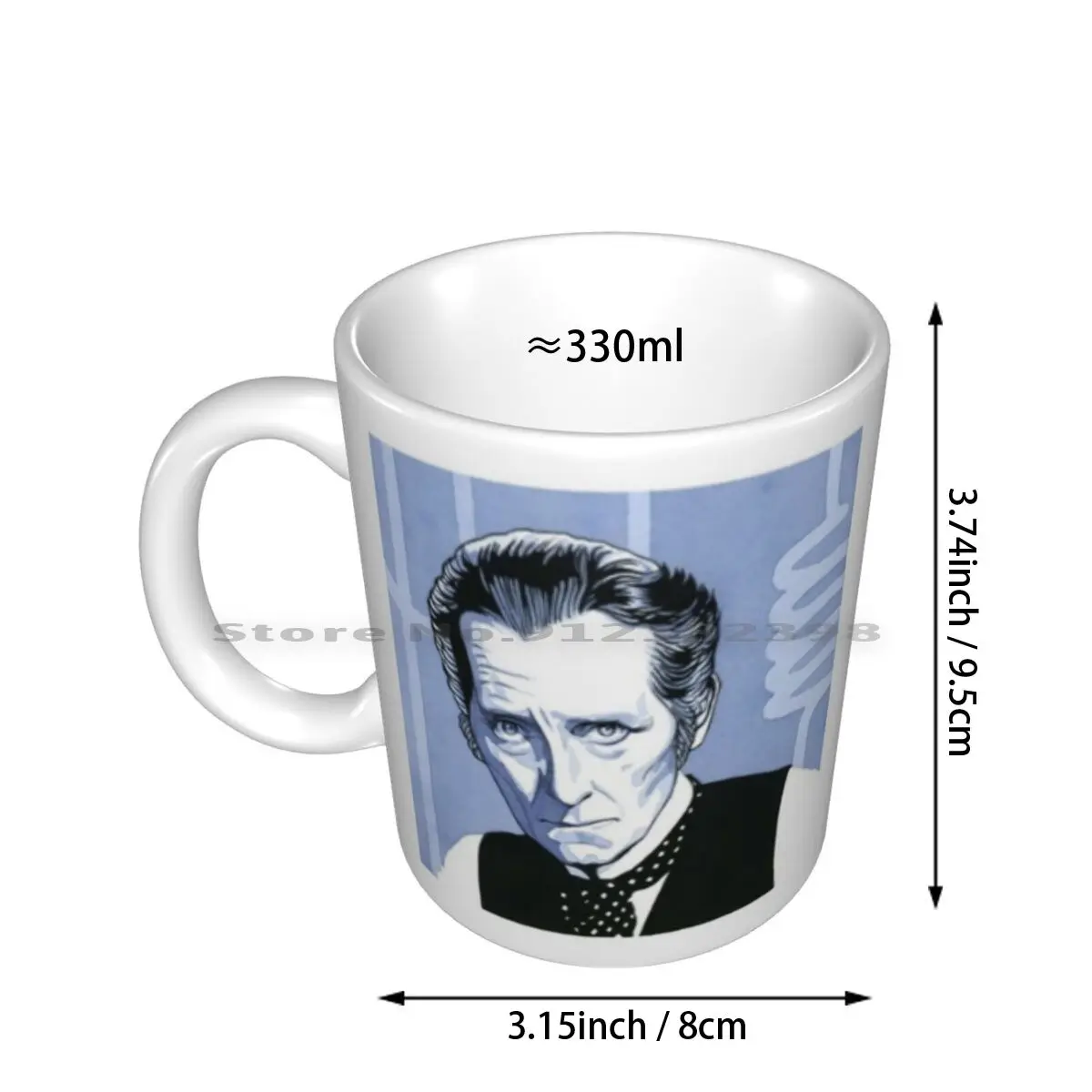 Baron Frankenstein Ceramic Mugs Coffee Cups Milk Tea Mug Frankenstein Baron Frankenstein Peter Cushing Horror Scary Movies