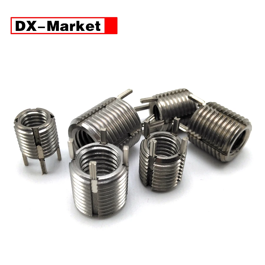 M2-M20 Keylock Thread Insert ,Stainless Steel Key-Locking Thread Repair Inserts , G001