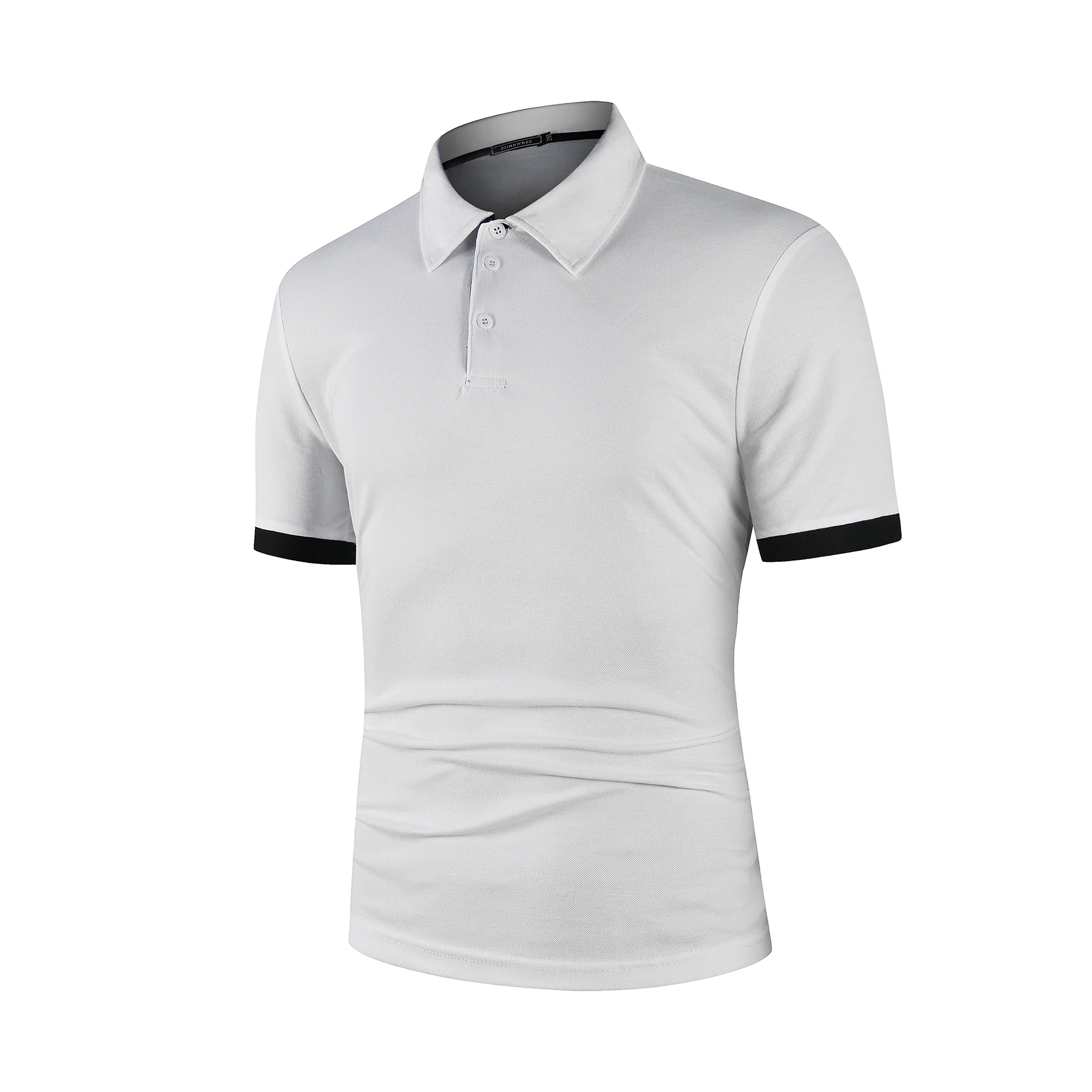 Männer Polo Männer Shirt Kurzarm Polo-Shirt Kontrast Farbe Polo Neue Kleidung Sommer Streetwear Casual Mode Männer tops – Detail 12