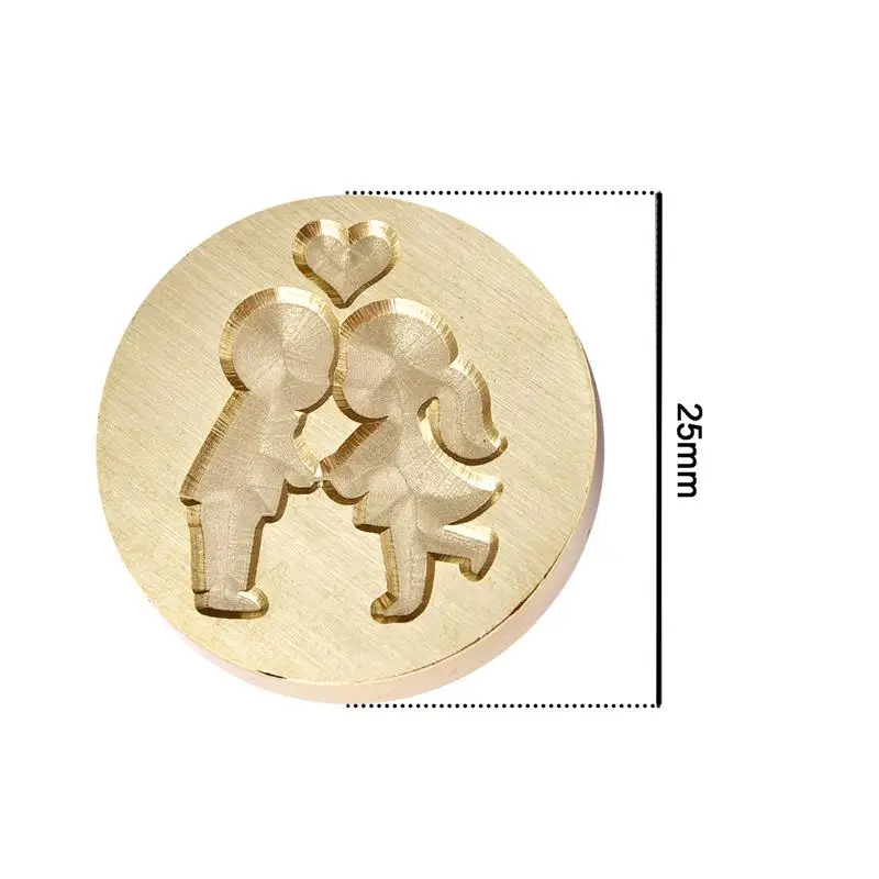 Wax Seal Stamps Retro Vintage Sealing Stamp Copper Head For Festival Gift Wrapping Cards Scrapbooking Sealing Tools Post Decor