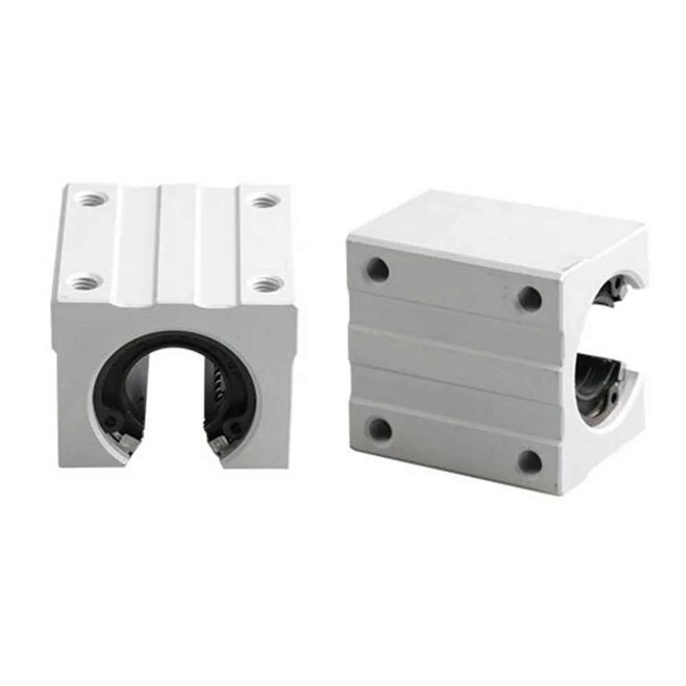 1 PCS SBR Open Type with Pressure Plate Metal Slider Linear Guide Bearing Slider SBR16/20/25/30/35/40/50S-PP-UU