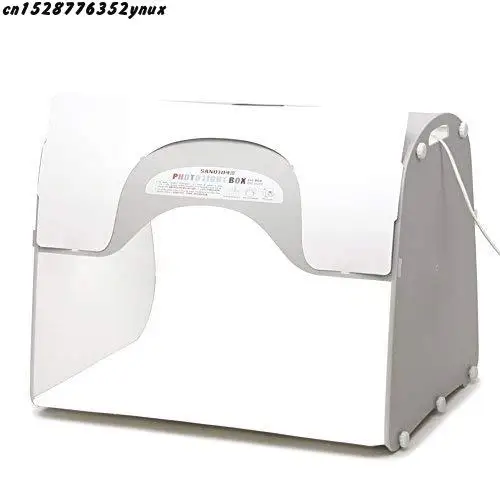 DHL shipping SANOTO softbox photo studio photography light box portable mini photo box MK50-LED for 220/110V EU US UK AU