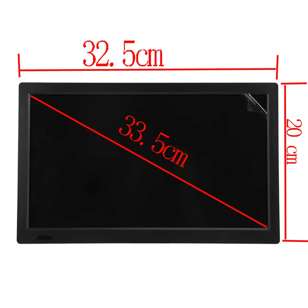 تليفزيون LEADSTAR صغير محمول 13 بوصة مع DVB-T2 H265/Hevc 10 بت رمز Dolby AC3 HDMI المدخلات 1366x768 16:9 التلفزيون الرقمي