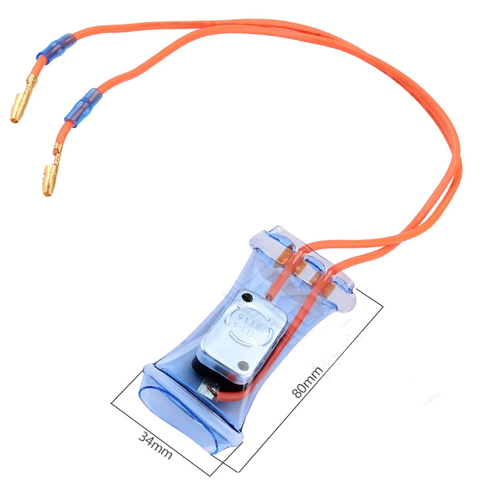 Refrigerat defroster thermostat -7Degree 2 cables AC 250V 10A-7 Celsius Bimetal Fridges Defrost Thermostator Accessories