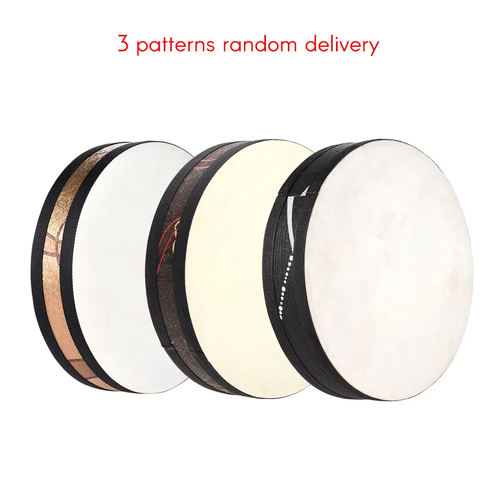 High Quality 10 inch Ocean Wave Bead Hand Drum Gentle Sea Sound Musical Instrument Percussion Instruments