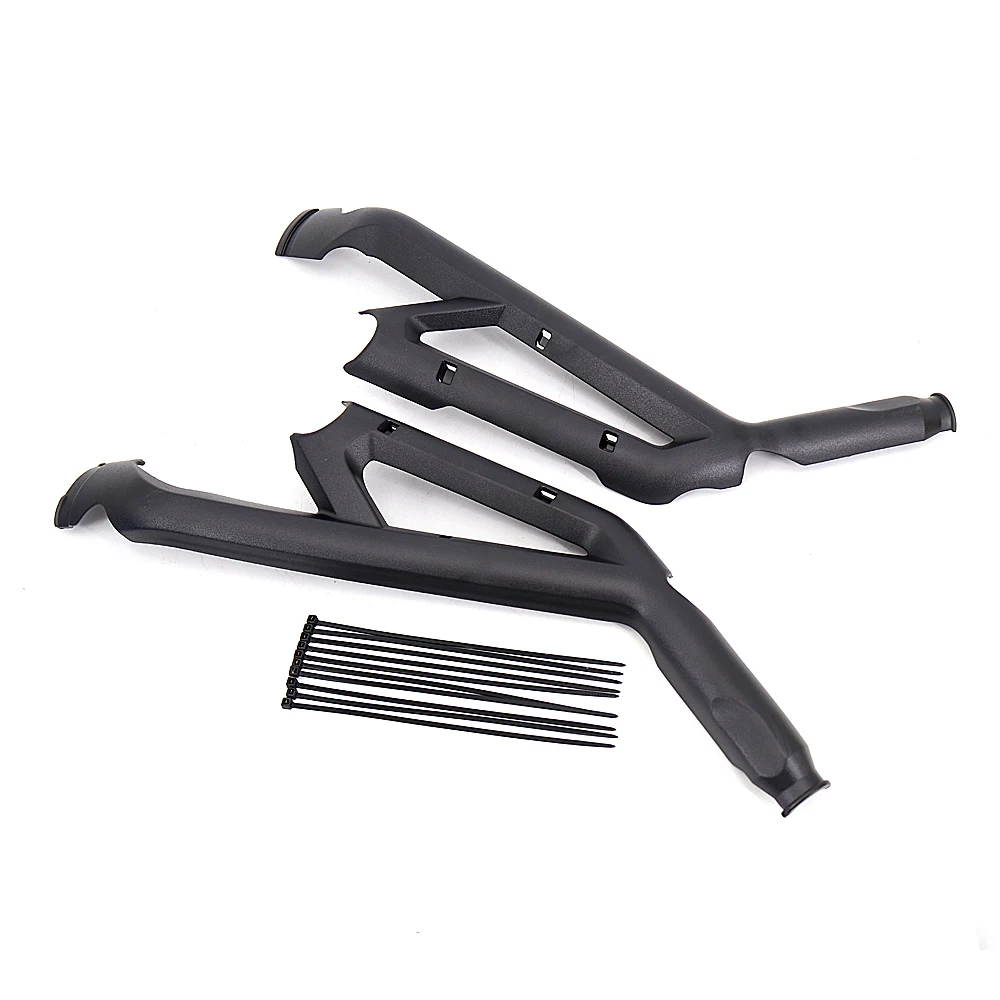 A set Black Plastic Motorcycle Frame Guard Protector Frame Cover Guard Parts For Tiger 800 XC XCX XCA XR XRX XRT - Image 6