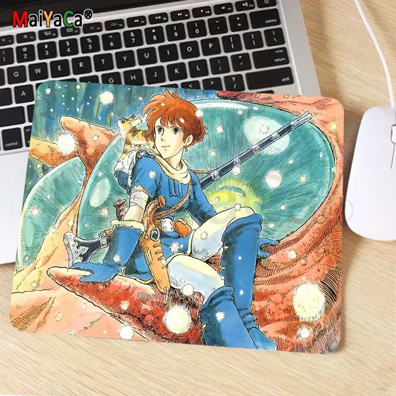 Nausica Of The Valley Of The Wind Silicone Large/small Pad To Mouse Pad Game Size For Keyboards Mat Mousepad For Boyfriend Gift