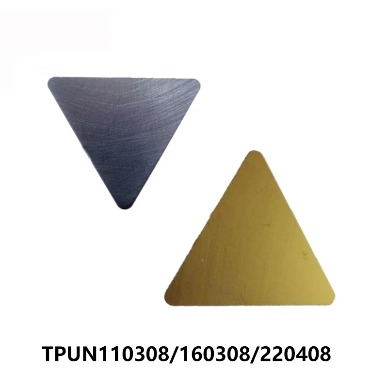 Carbide Inserts TPUN TPUN110308 TPUN110304 YBD151 TPUN160308 YBC301 YBM251 YBM253 YBG205 TPUN220408 YBC301 Lathe Cutter Tools