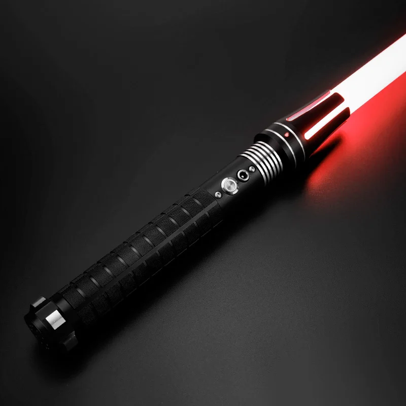 THYSABER Metal hilt hevy dueling RGB lightsaber with 12 colors change for gift and cosplay