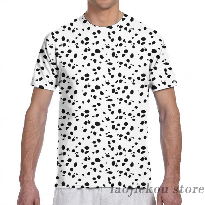 Dalmatian men T-Shirt women all over print fashion girl t shirt boy tops tees Short Sleeve tshirts