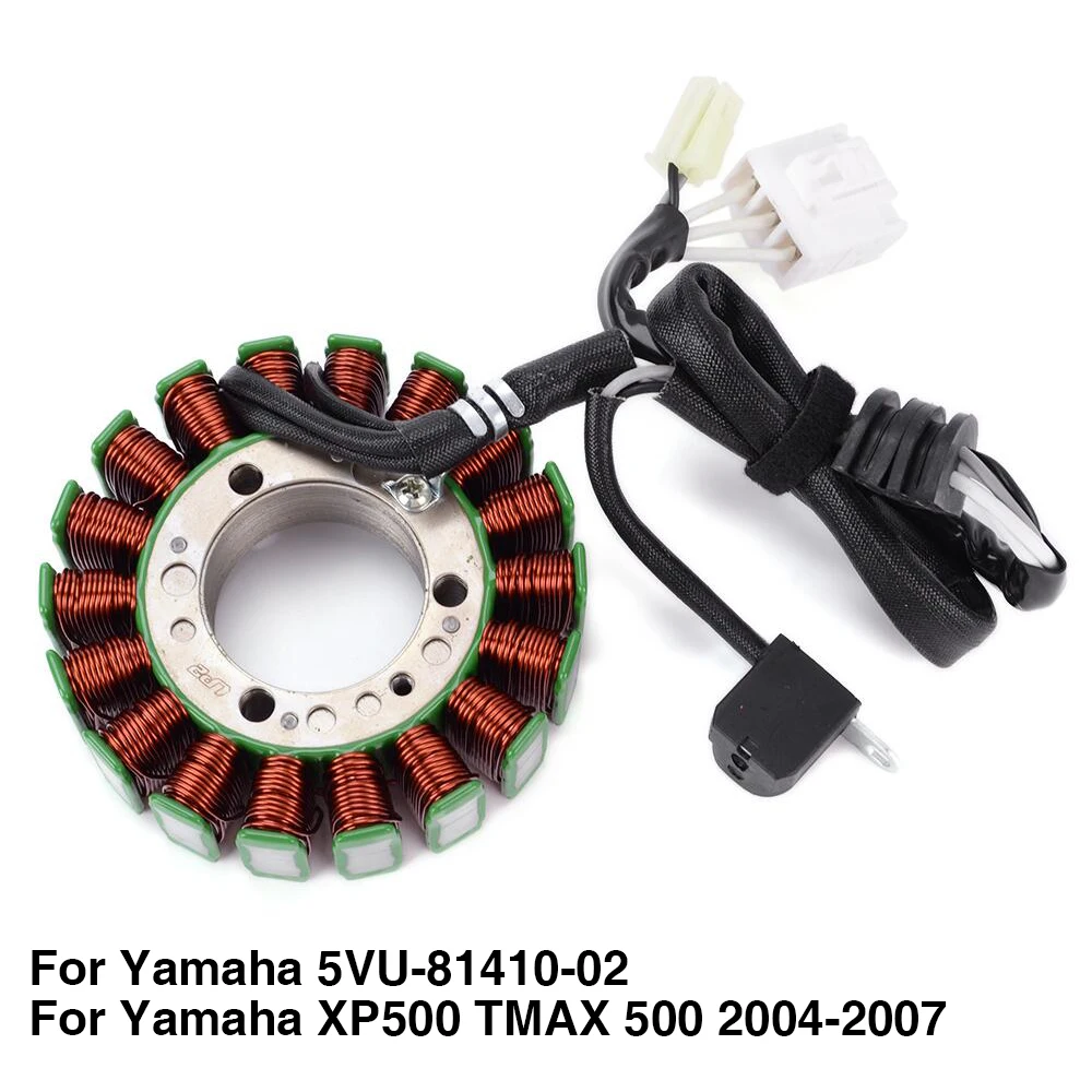 

Motorcycle Engine Parts Generator Magneto Stator Coil 5VU-81410-02 For Yamaha T-MAX TMAX 500 XP500 XP 500 2004-2007 Coil Comp