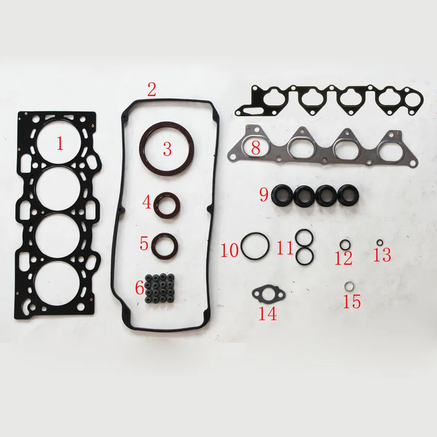 4G93 FOR MITSUBISHI PAJERO PININ 1.8 H76W, H66W Metal Engine Rebuild Kits Full Set Engine Gasket 50239100