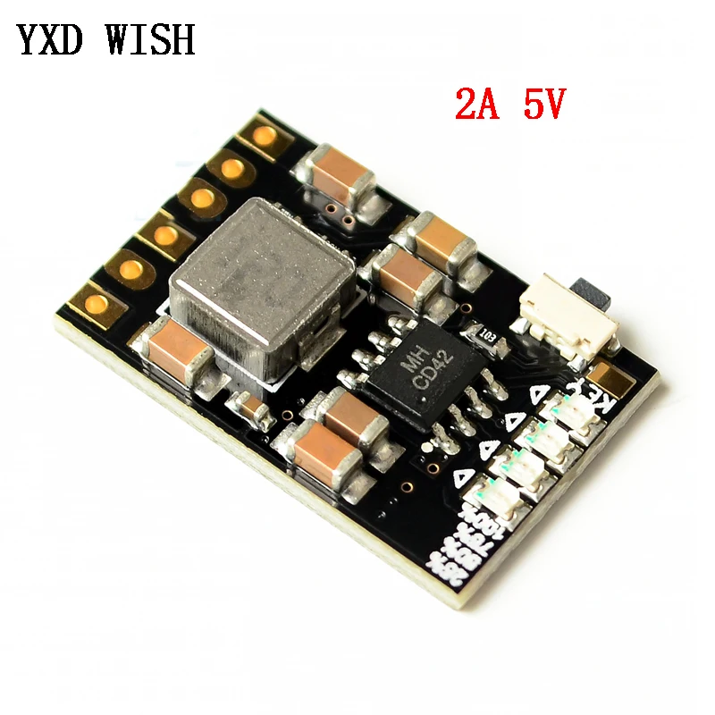 5pcs 2A 5V Charge Module Discharge 3.7V 4.2V Lithium Battery Boost Mobile Power Protection Diy Electronic PCB Board
